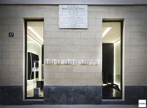 Stepping into the Richard Mille boutique in Milan 